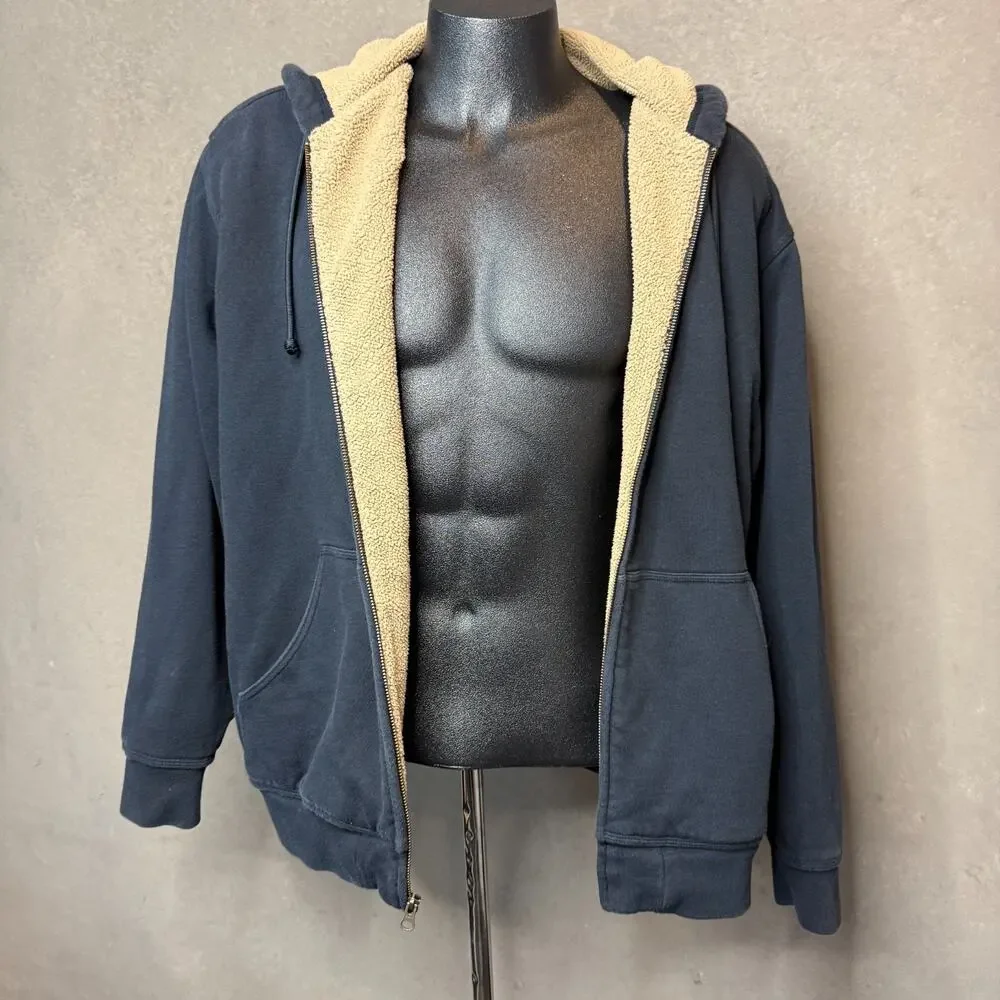 L.L. Bean Katahdin Iron Works Hoodie Sweatshirt XL Fleece Lined